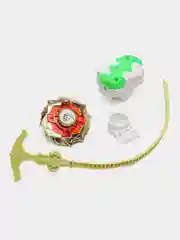 Красный волчок BeyBlade (Инфинити Надо) с пусковым устройством