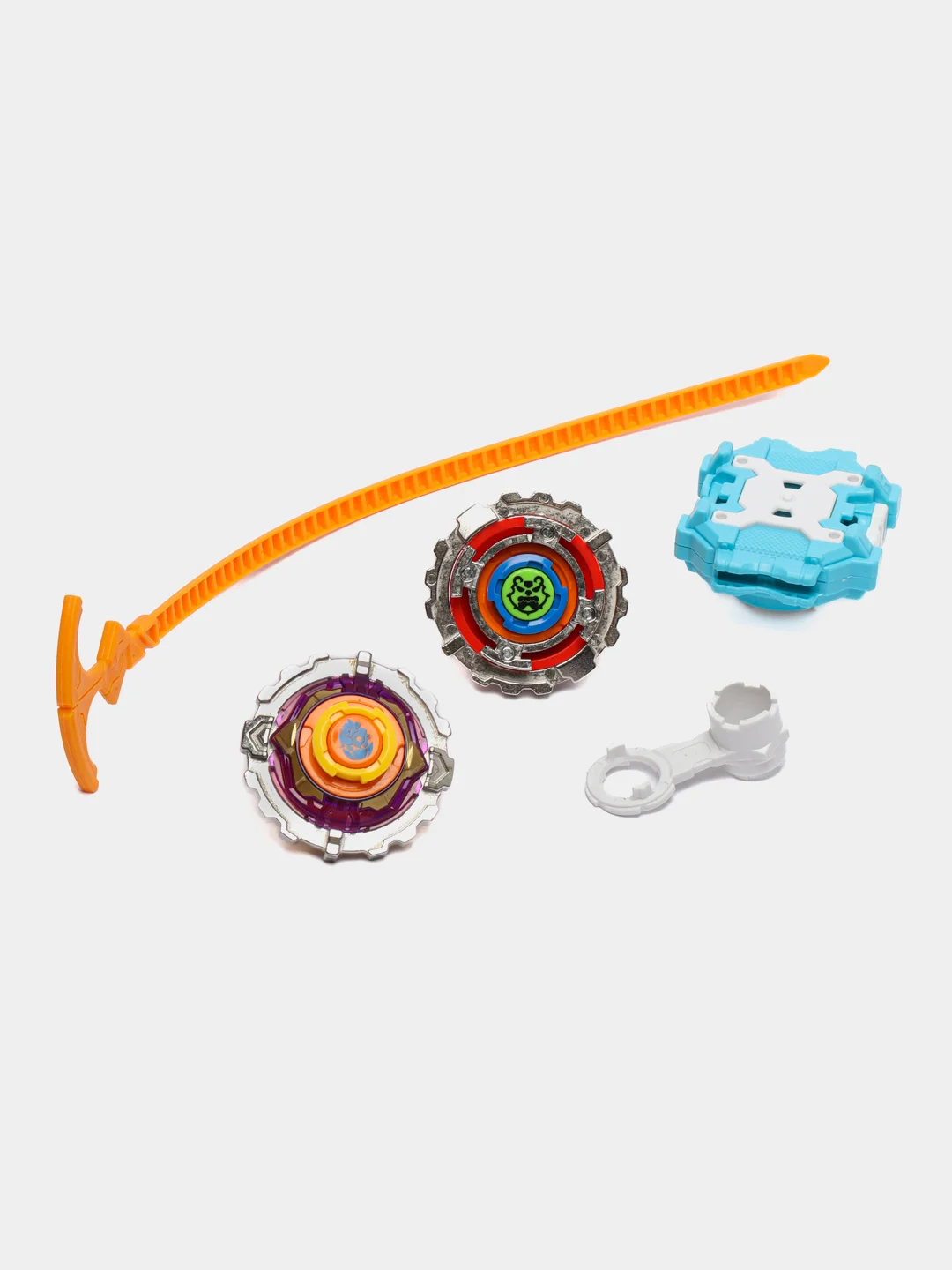 Разноцветный волчок BeyBlade (Инфинити Надо) с пусковым устройством