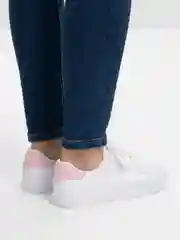 Розовый кеды женские