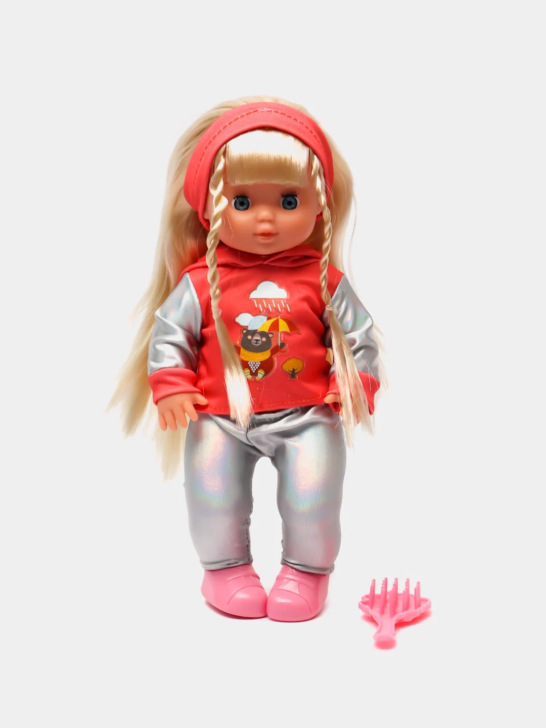 Оранжевый кукла пупс Yale Baby, 25 см