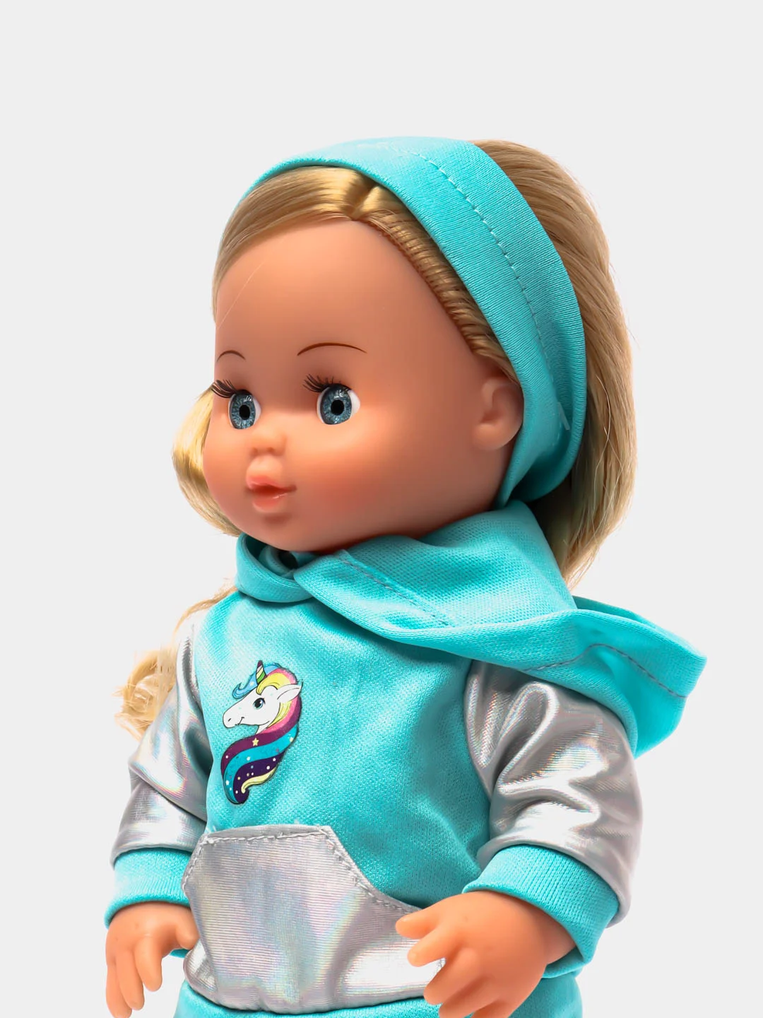 Голубой кукла пупс Yale Baby, 25 см