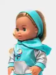 Голубой кукла пупс Yale Baby, 25 см
