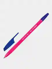 Ручка шариковая Brauberg X-333 Neon Solid, синяя, 50 штук, линия 0,35 мм, 880729