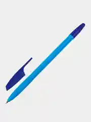 Ручка шариковая Brauberg X-333 Neon Solid, синяя, 50 штук, линия 0,35 мм, 880729