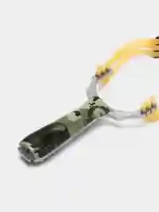 Хаки рогатка с металлическим каркасом толщиной 5 мм, жгуты (для охоты, рыбалки и развлечений)