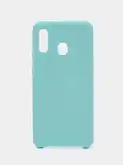 Мятный силиконовый чехол накладка для Samsung a20/a30