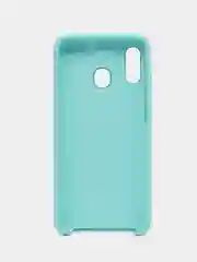 Мятный силиконовый чехол накладка для Samsung a20/a30