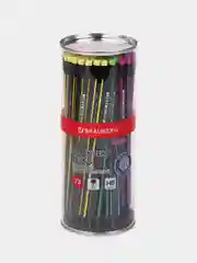 Карандаши простые чернографитные для рисования Hb с ластиком, Brauberg 72 штуки, 880760