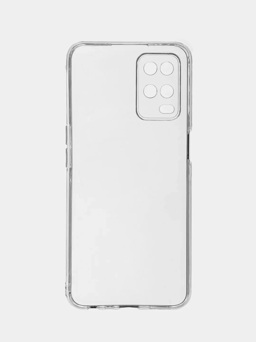 Прозрачный чехол Oppo A54 4G Оппо А54 4Джи прозрачный силиконовый противоударный с защитой камеры