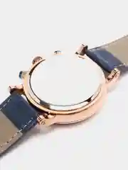 Синий наручные часы Lige LG8927 с хронографом, в подарочной упаковке