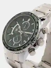Зеленый мужские наручные часы Naviforce NF8017 с хронографом, в подарочной упаковке