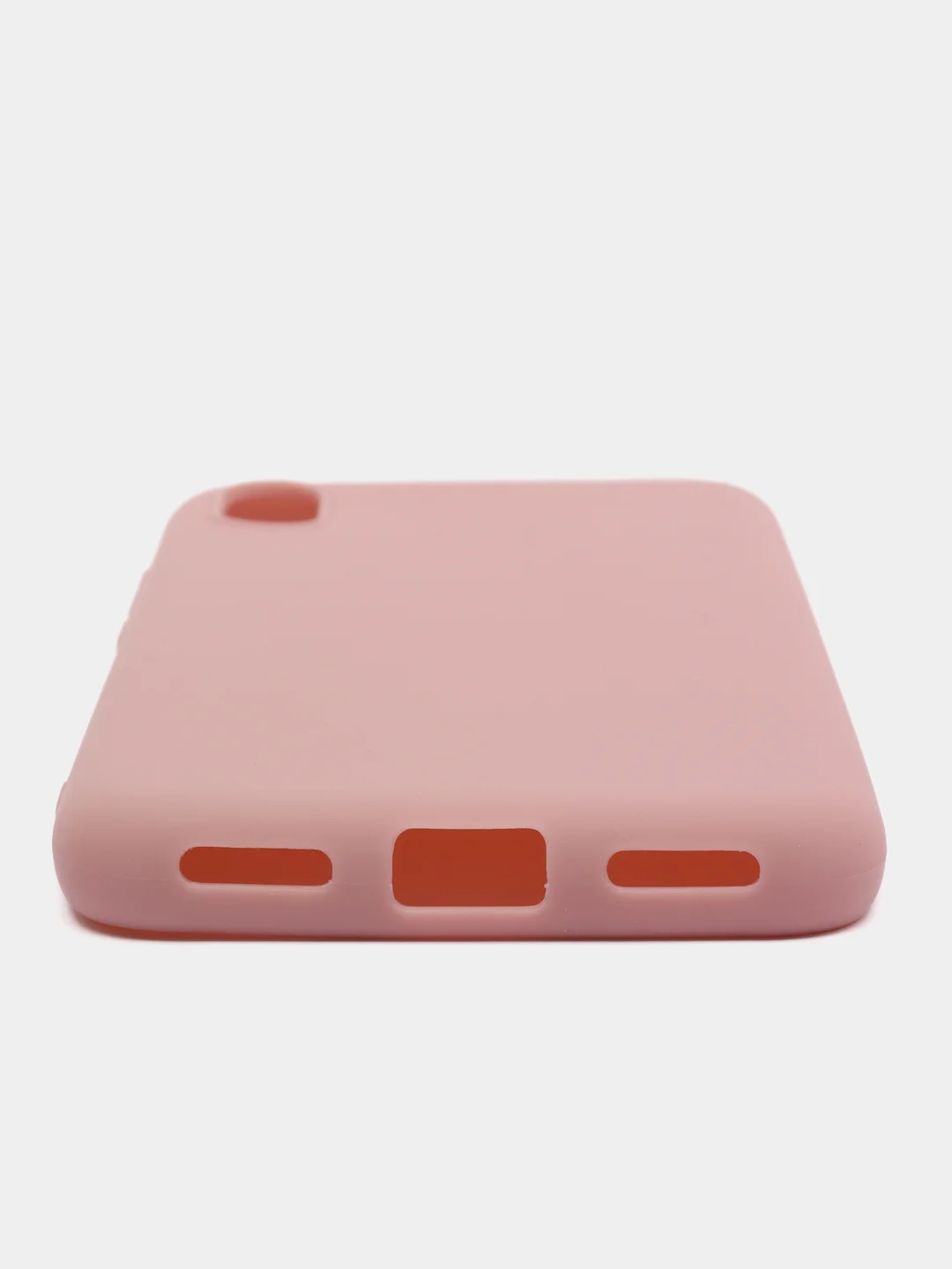 Розовый однотонный силиконовый чехол Xiaomi MI Redmi NOTE 3 7 7A 8 8A 9 9C 8t 9t 11 Pro Lite