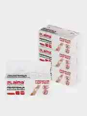 Полотенца бумажные листовые для диспенсера, 4 пачки 2-слойные, V-сложение, Laima, 880655