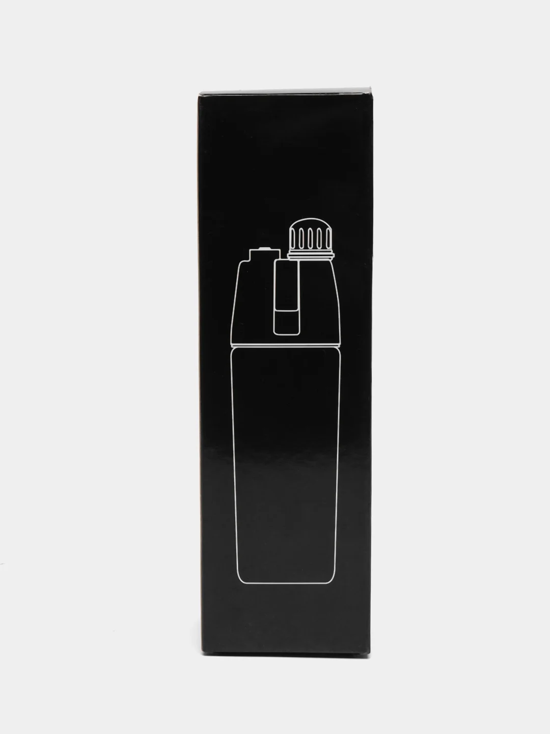 Черный бутылка для воды спортивная "Energy bottle"