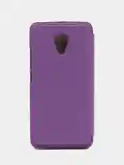 Фиолетовый чехол-книжка на Meizu M3 S