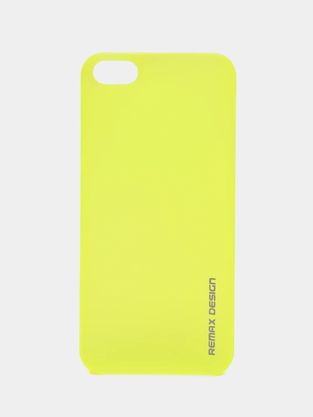 Желтый пластиковый чехол для iPhone 5/5S/SE