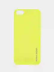 Желтый пластиковый чехол для iPhone 5/5S/SE