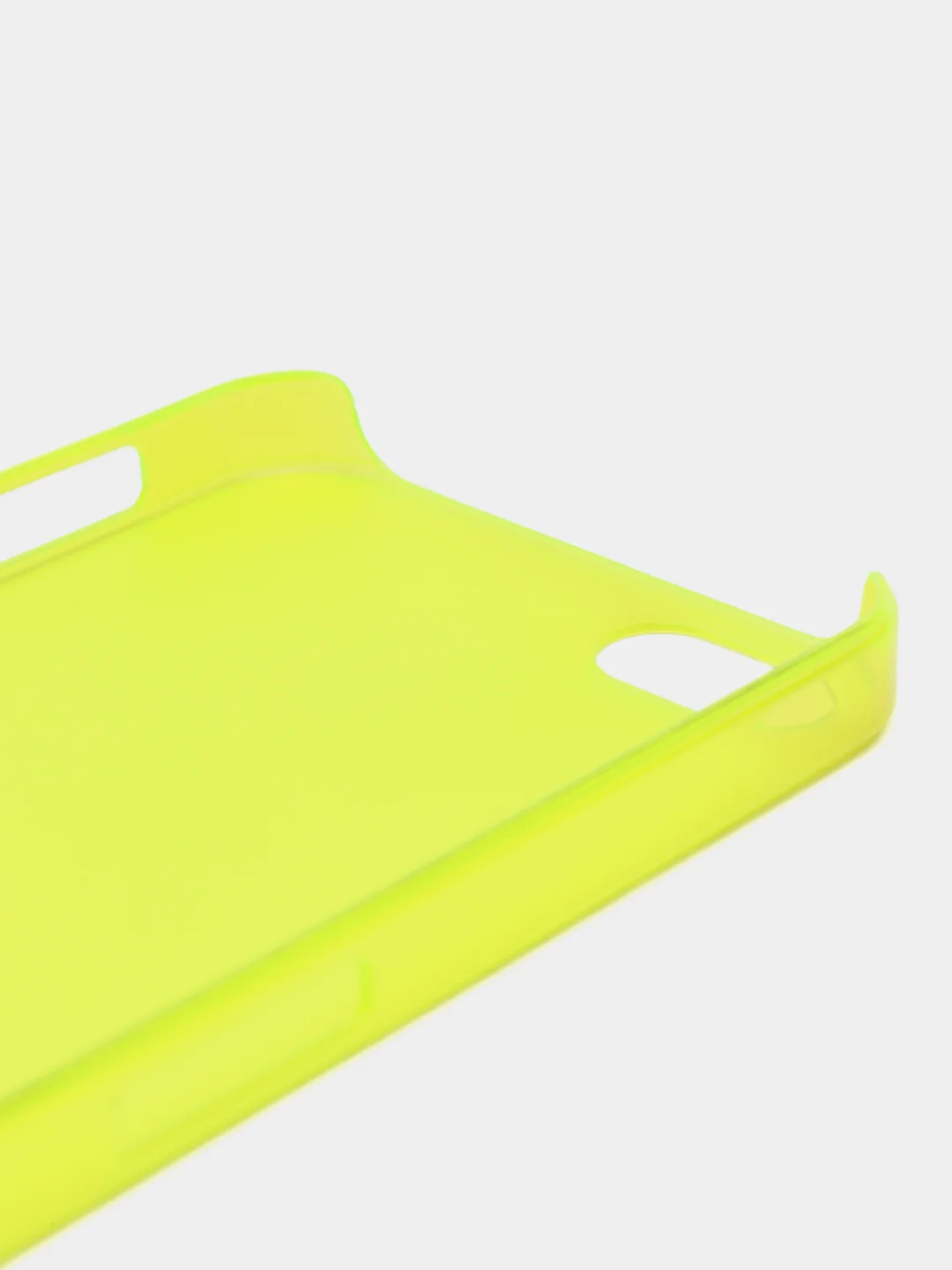 Желтый пластиковый чехол для iPhone 5/5S/SE