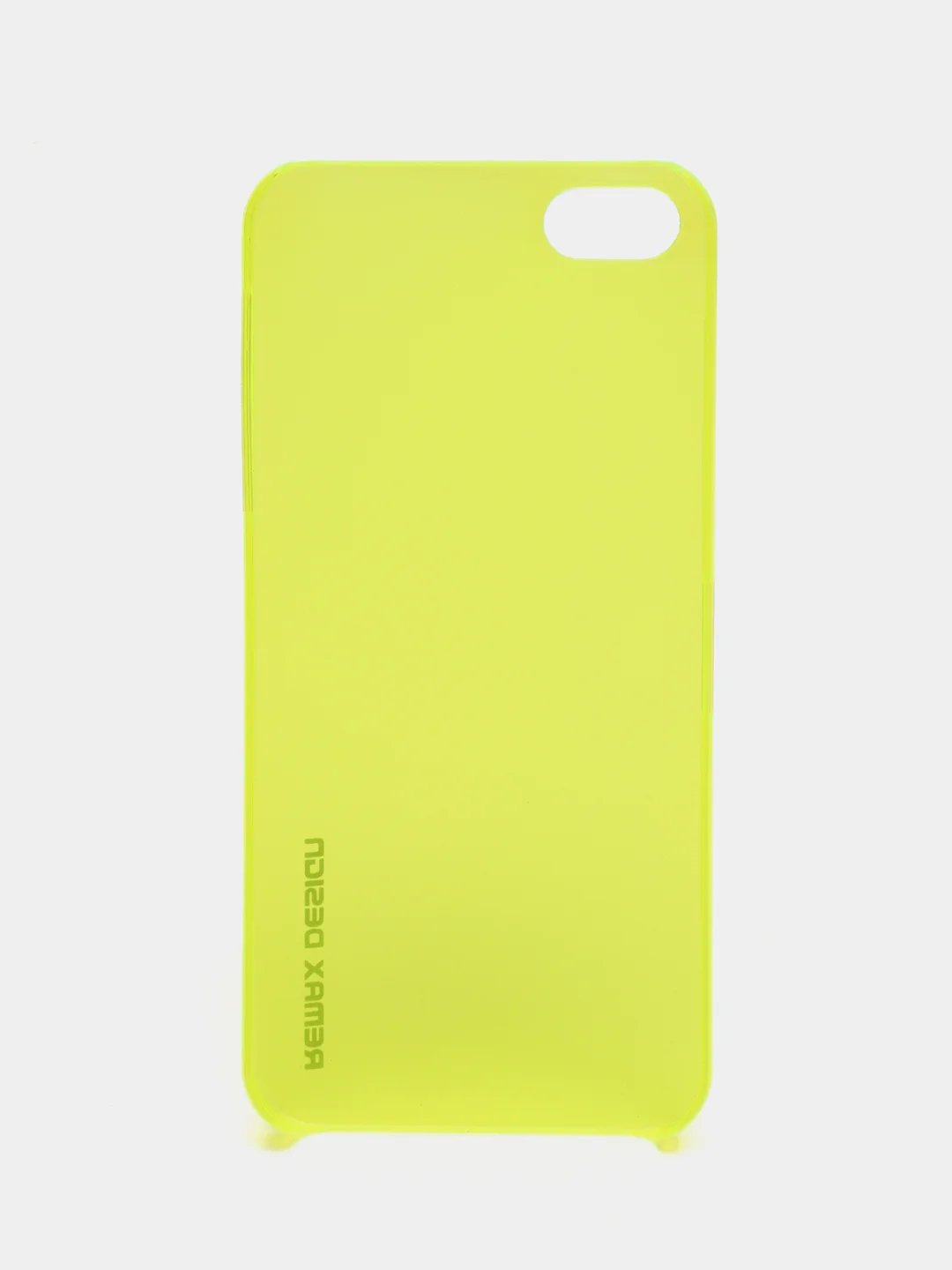 Желтый пластиковый чехол для iPhone 5/5S/SE