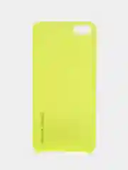 Желтый пластиковый чехол для iPhone 5/5S/SE