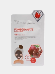 Маска тканевая для лица THE CURE Plus Care, с экстрактом граната, увлажняющая, 25 г