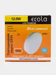 Лампа светодиодная Ecola GX53 LED Premium 12W