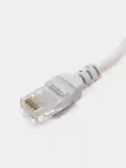 Серый кабель компьютерный патч-корд LAN сетевой, патчкорд Ethernet, для соединения с роутером