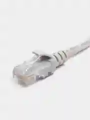 Серый кабель компьютерный патч-корд LAN сетевой, патчкорд Ethernet, для соединения с роутером