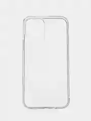 Чехол для iPhone (Айфон) 12, 13, 14, Pro Max, Про Макс, Plus,силиконовый, прозрачный