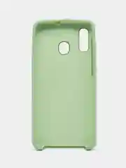 Бирюзовый силиконовый чехол накладка для Samsung a20/a30