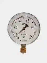 Манометр МП-100, диаметр 100 мм, 0-10 кгс/см2 (0-1,0 МПа) G 1/2