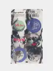 Наклейки для бизнеса "For you", металлическая пленка, 9  16 см