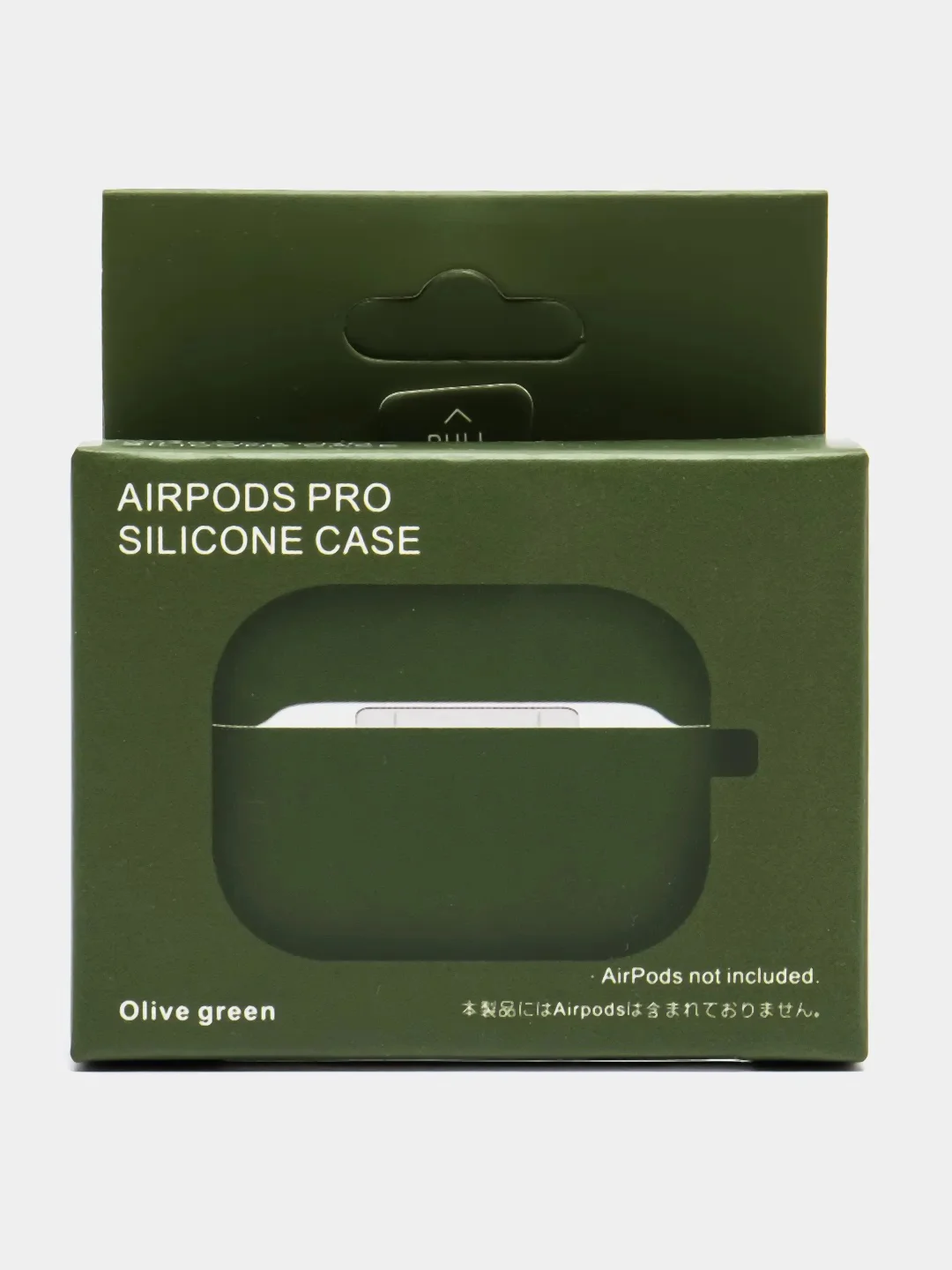 Зеленый чехол для AirPods PRO