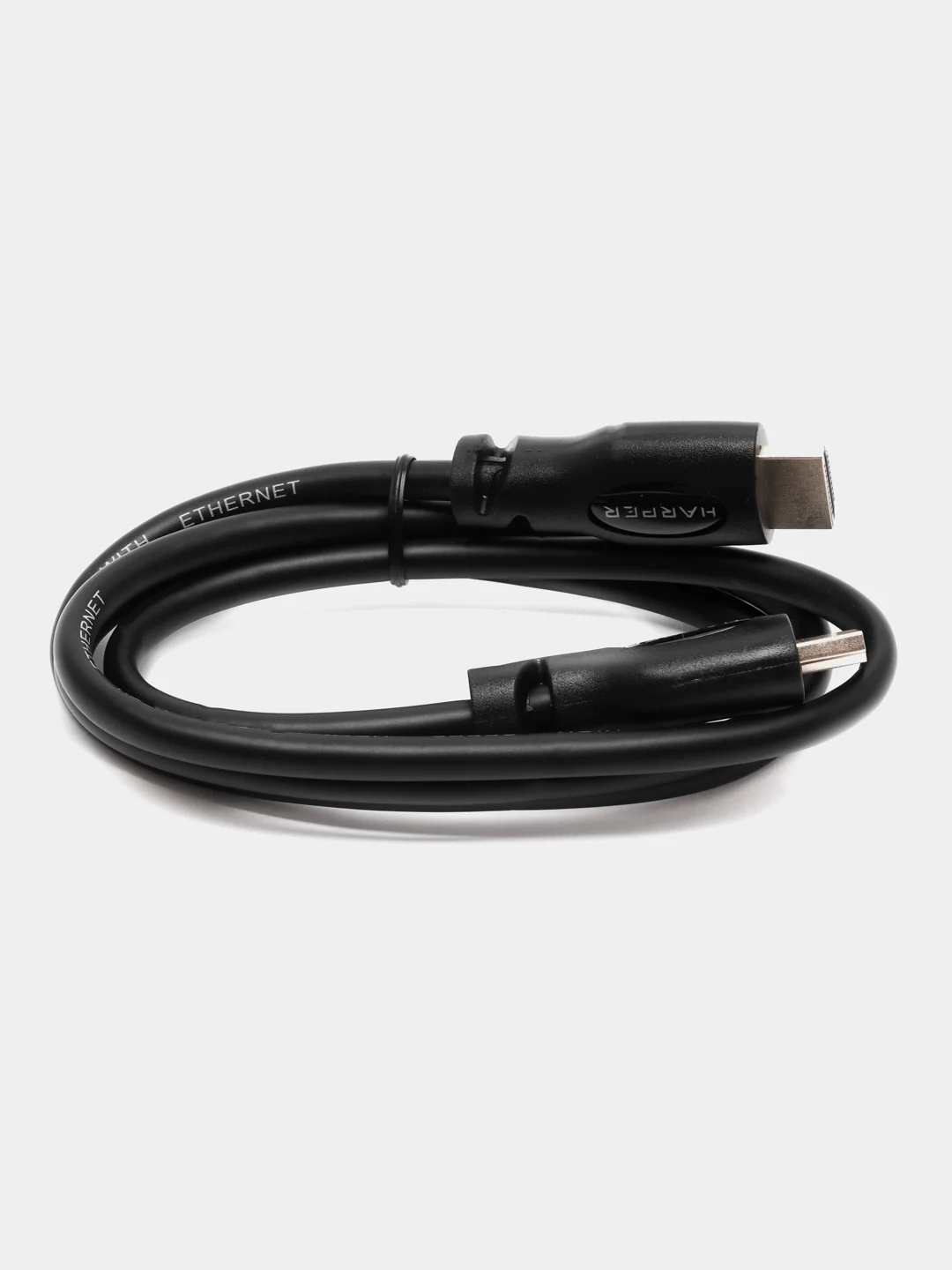 Кабель HDMI-HDMI Harper DCHM-371, 4K Ultra HD, медь, черный, 1 метр