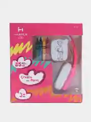 Розовый наушники проводные Harper Kids HN-302, для компьютера, детские