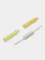 Желтый цветная подводка для глаз, двухсторонняя