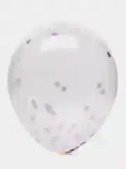Лазурный набор шаров с конфетти, 10 штук, 12 дюймов