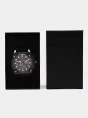 Черный мужские наручные часы Megir ML2054G с хронографом, в подарочной упаковке