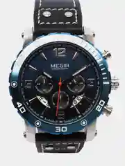 Морской мужские наручные часы Megir ML2084G, с хронографом, в подарочной упаковке