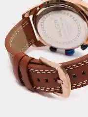 Карамельный мужские наручные часы Megir ML2082G, с хронографом, в подарочной упаковке