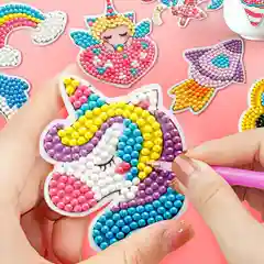 Алмазная мозаика, наклейки