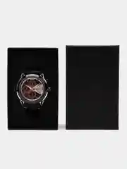 Черный мужские наручные часы Megir ML2071G, с хронографом, в подарочной упаковке