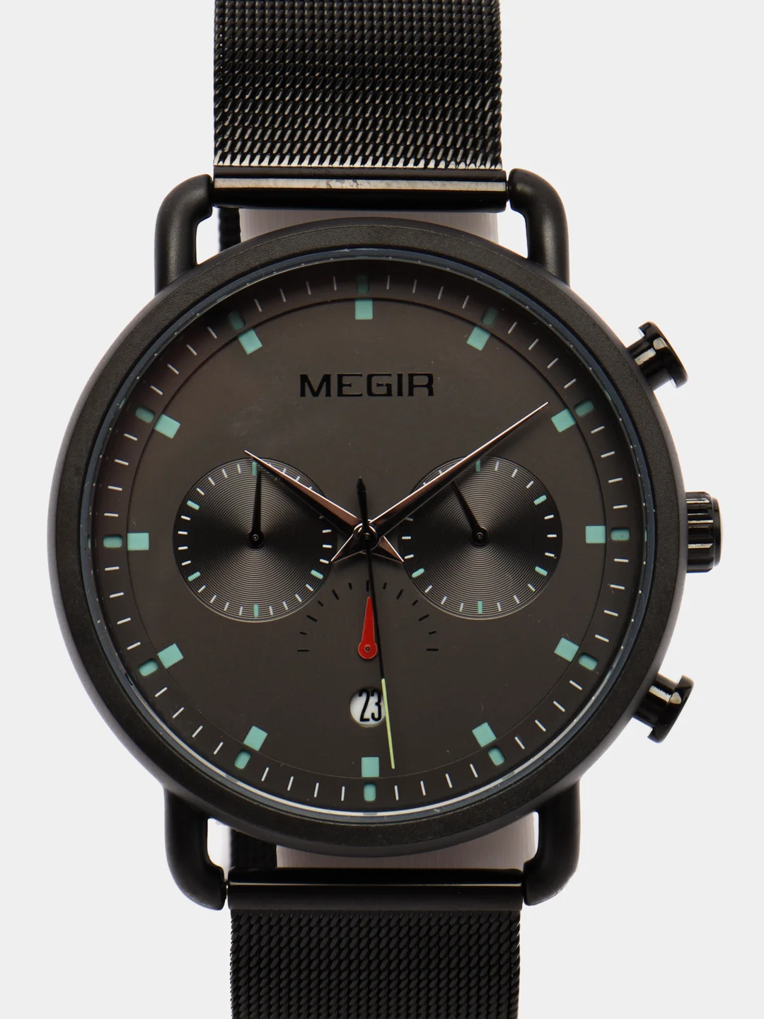 Хром мужские наручные часы Megir ML2159G в подарочной упаковке