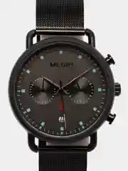Хром мужские наручные часы Megir ML2159G в подарочной упаковке
