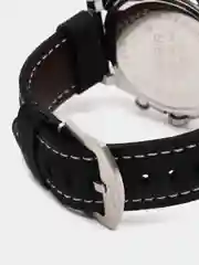 Черный мужские наручные часы Megir ML2094G, с хронографом, в подарочной упаковке