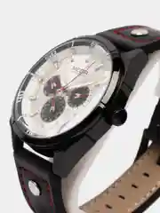 Черный мужские наручные часы Megir ML2072G, с хронографом, в подарочной упаковке
