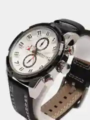 Хром мужские наручные часы Megir ML2082G, с хронографом, в подарочной упаковке