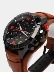 Коричневый мужские наручные часы Megir ML2099G, с хронографом, в подарочной упаковке
