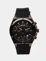 Черный мужские наручные часы Megir MN2073G, c хронографом, в подарочной упаковке