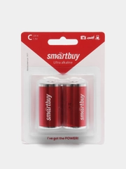 Батарейки Smartbuy Ultra LR14 (C), 2 шт, алкалиновые